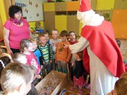 Mikuláš, čert a anděl ve školce